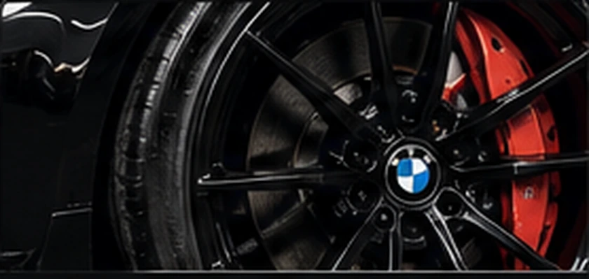 Detailaufnahme hochwertiger Fahrzeugpflege